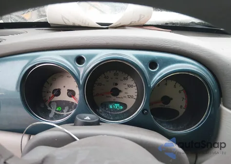 2001 Chrysler Pt Cruiser z USA, uszkodzony, nr VIN 3C4FY4BB81T655875